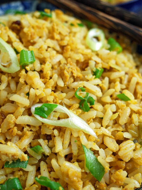 Indian Egg Fried Rice, Better than Takeout!