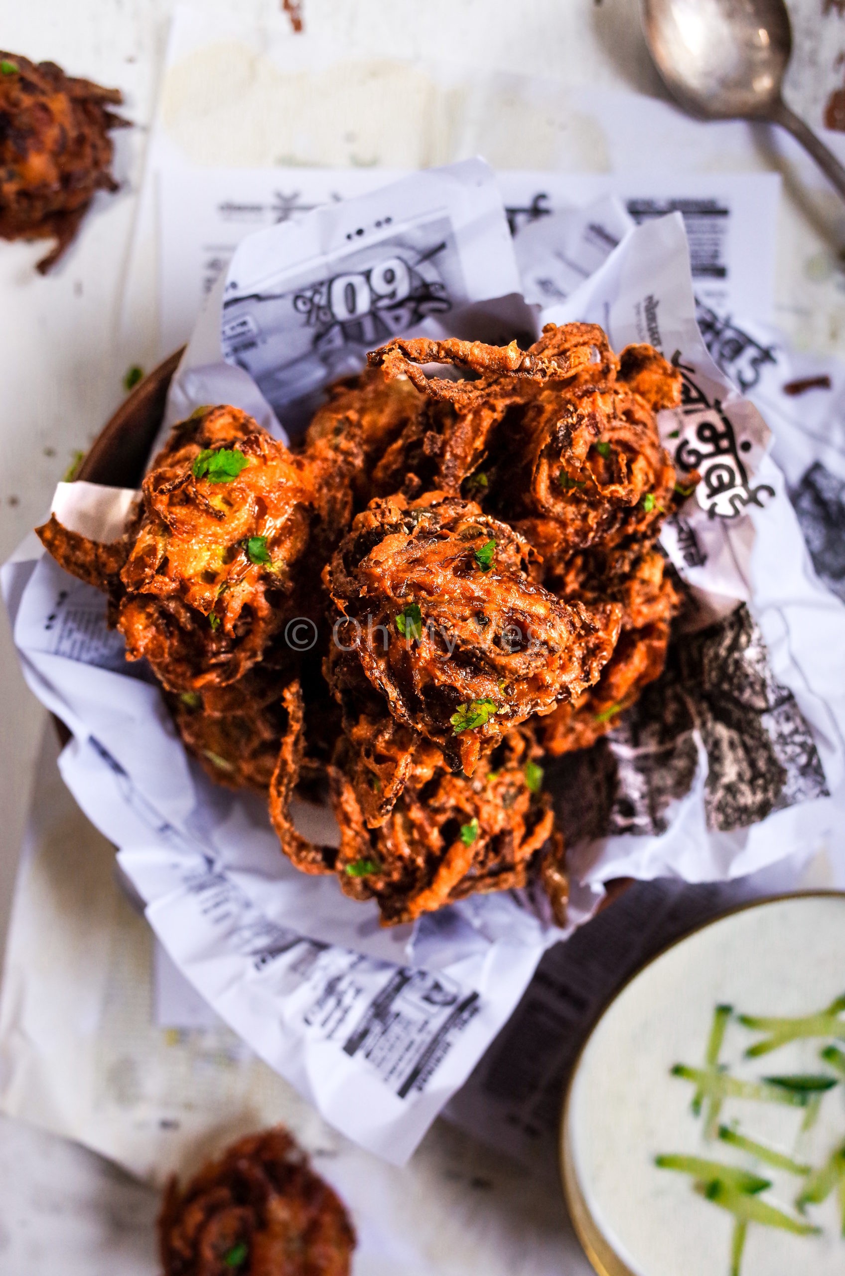 Gluten-Free Onion Bhaji — Indian Restaurant Style