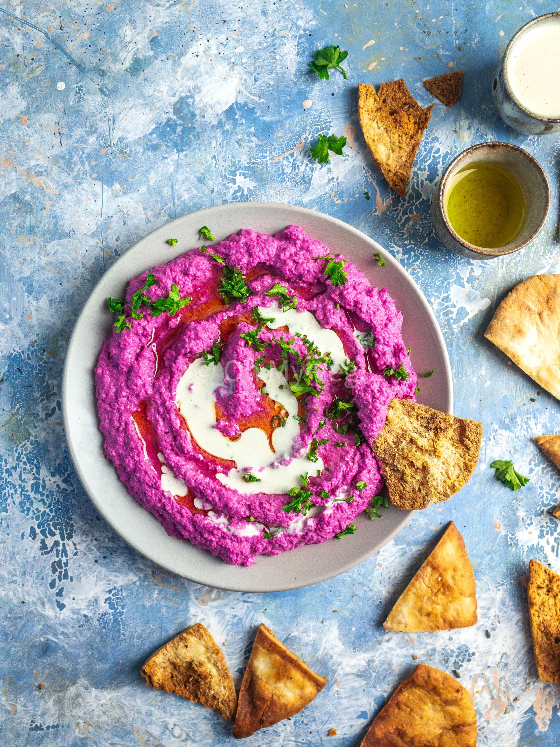 Quick and Easy Beetroot Hummus