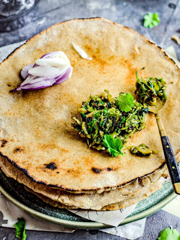 Jwarichi Bhakri, Jowar Roti (GF Sorghum Flour)