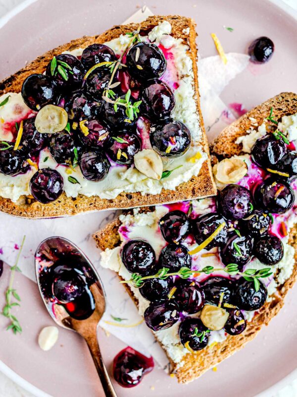 Blueberry Toast