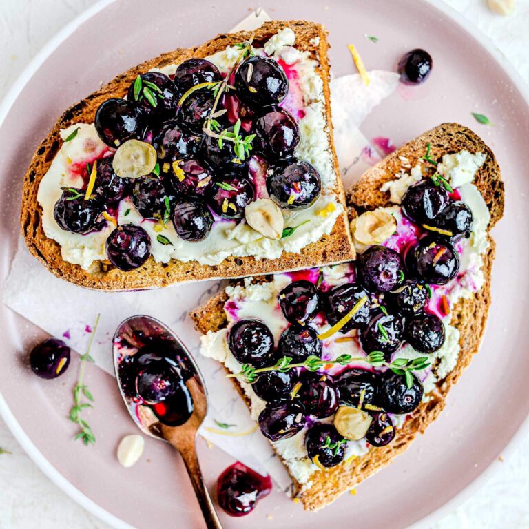 Blueberry Toast