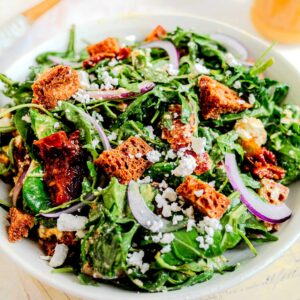 Spinach and Arugula Salad