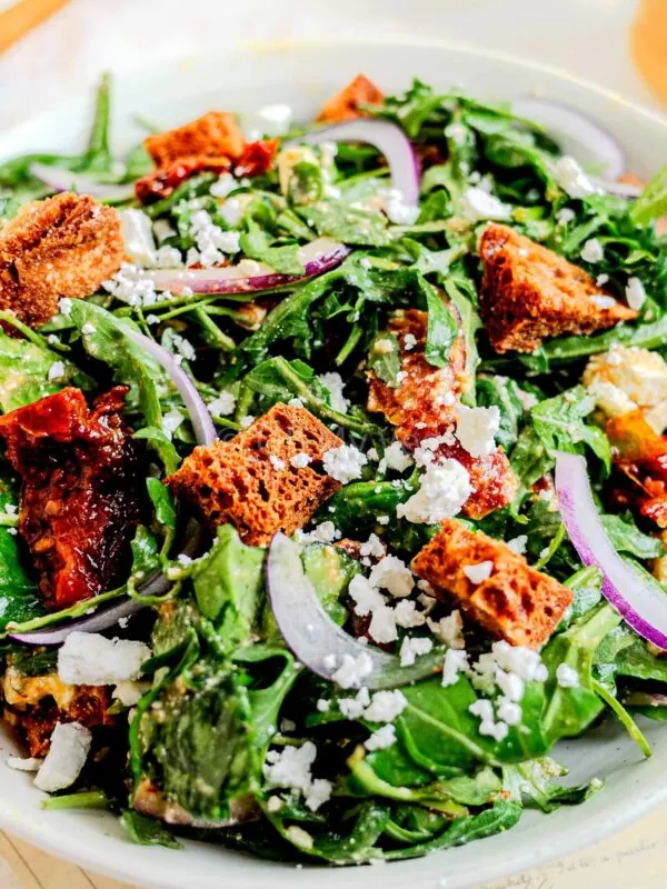 Spinach and Arugula Salad