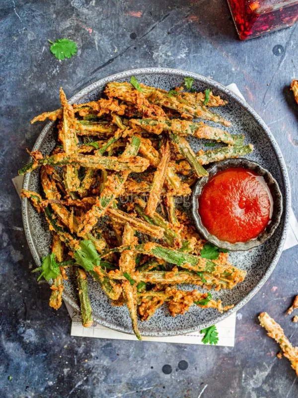 Kurkuri Bhindi – Crispy Vegan Okra Fries